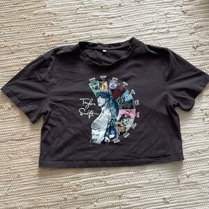 Taylor Swift Eras Tour Cropped T-Shirt